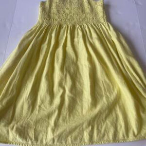 Yellow babydoll dress